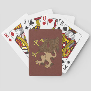 Griffin Rampant Playing Cards