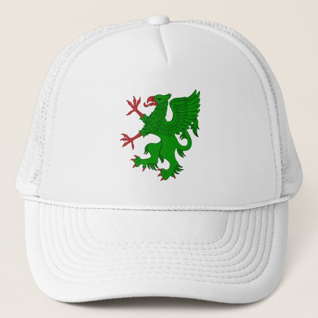 Griffin Rampant Vert Trucker Hat (Front)