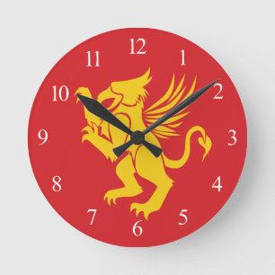 Griffin Round Clock