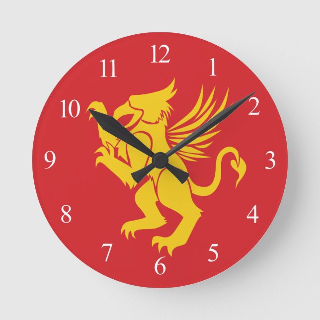 Griffin Round Clock (Front)