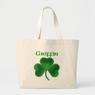 Griffin Shamrock Large Tote Bag
