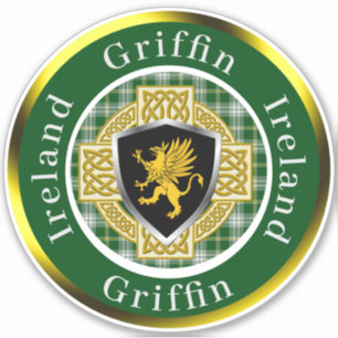 Griffin Shield & Celtic Cross Personalized