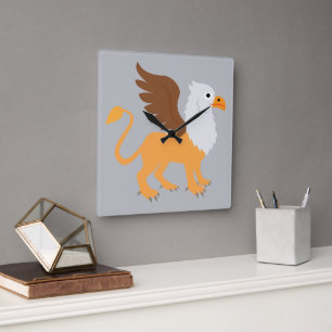 Griffin Square Wall Clock