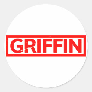 Griffin Stamp Classic Round Sticker