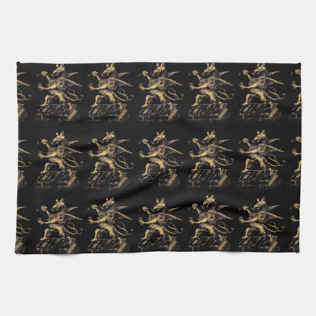 Griffin Tea Towel (Horizontal)