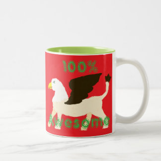 Griffin Two-Tone Coffee Mug
