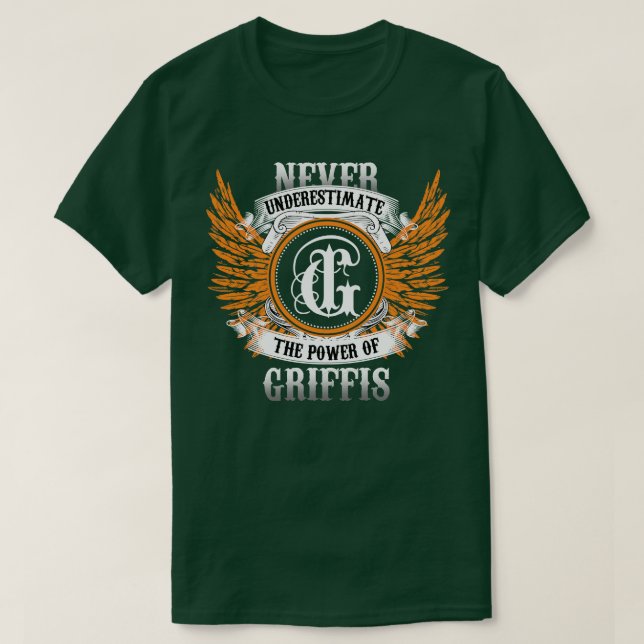 Griffis Name Shirt Never Underestimate The Power O (Design Front)
