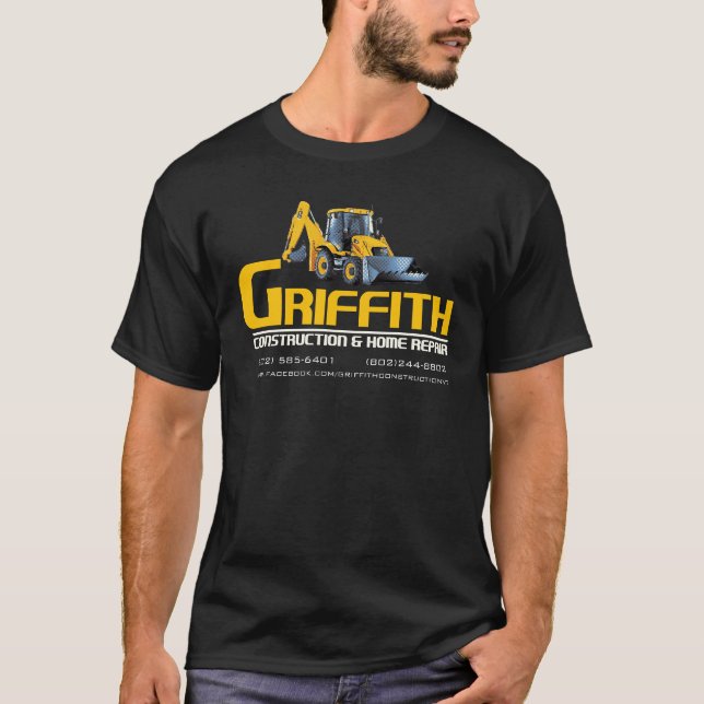 Griffith Constructioin (Company Support) TShirts (Front)