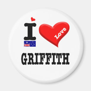 GRIFFITH - I Love Magnet