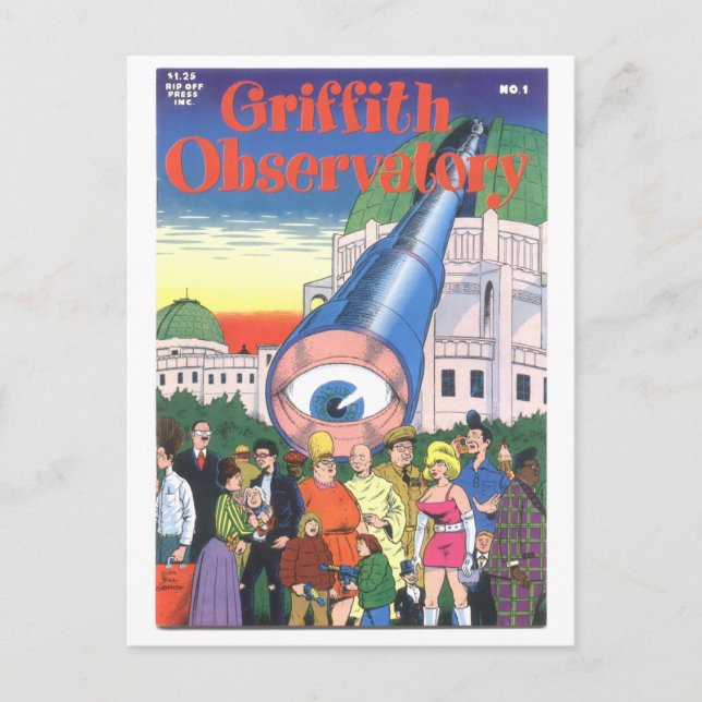 "Griffith Observatory" #1, 1979 Postcard (Front)
