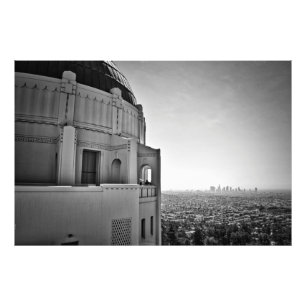 Griffith Observatory and Downtown Los Angeles Photo Print
