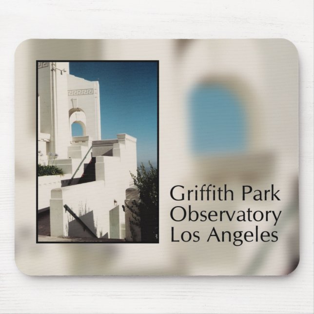 Griffith Observatory Mouse Pad (Front)