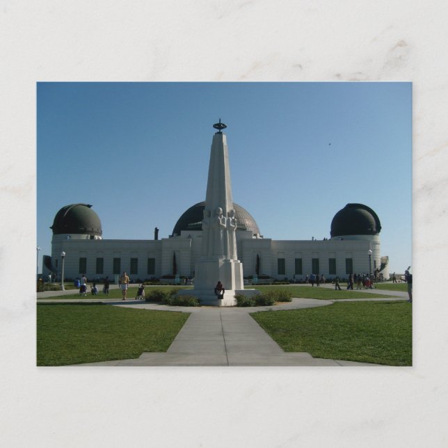 Griffith Observatory Postcard (Front)