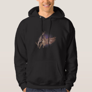 Griffon Watercolor Fantasy Mythical Mystic Hoodie