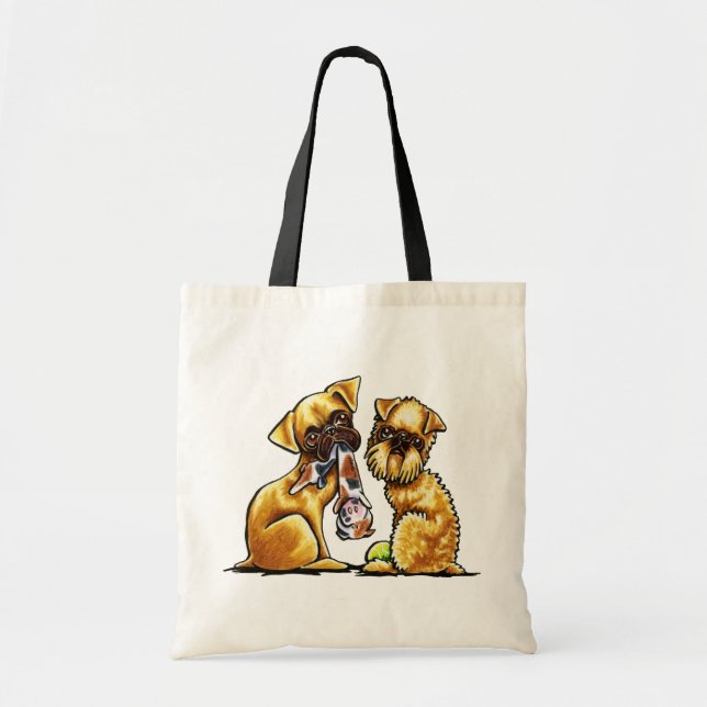 Griffs And Toys Tote Bag (Front)
