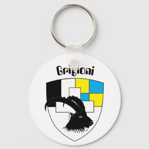 Grigioni Svizzera Schlüsselanhänger Key Ring