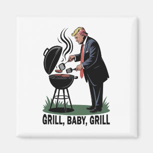 Grill 2 magnet