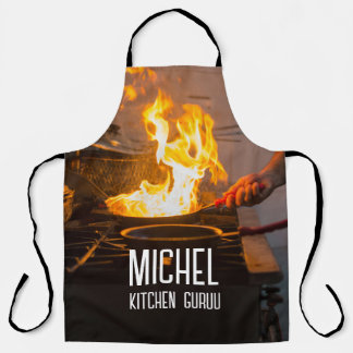 Grill, Bake, Slay – Custom Chef Apron with Photo