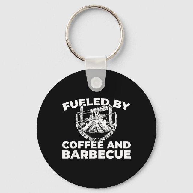 Grill Bbq Grilling Grillmaster - Barbecue Key Ring (Front)