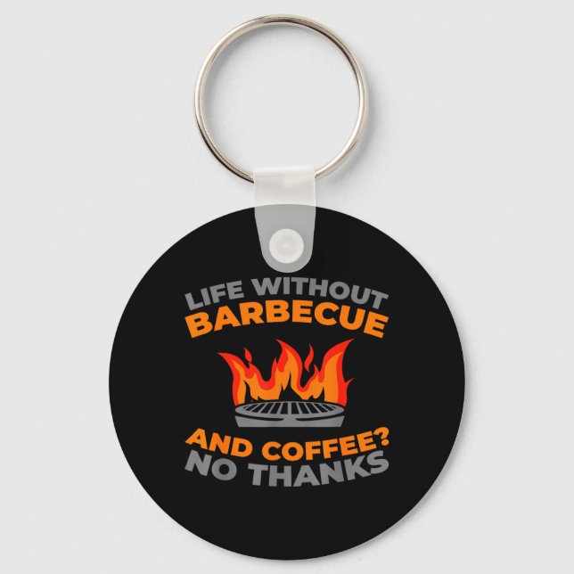 Grill Bbq Grillmaster - Grilling Barbecue 2 Key Ring (Front)
