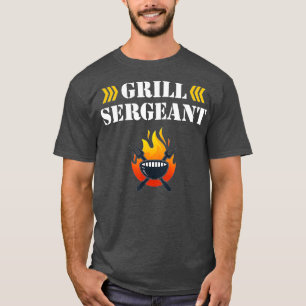 Grill BBQ Steak Meat Smoker Barbecue Grill Master  T-Shirt