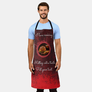 Grill Burger Barbecue Kitchenboard Apron