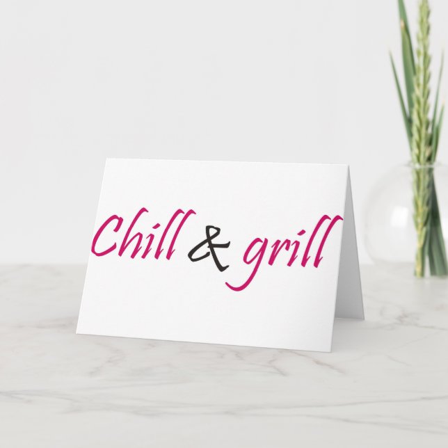 grill card (Front)
