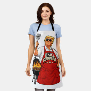 Grill Commander Barbecue Cookout Apron