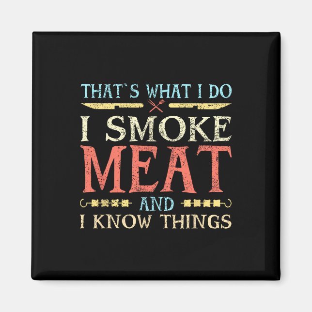 Grill Design For Grilling And Barbeque Master  Magnet (Front)