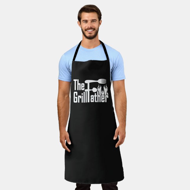 Grill Father Apron (Worn)