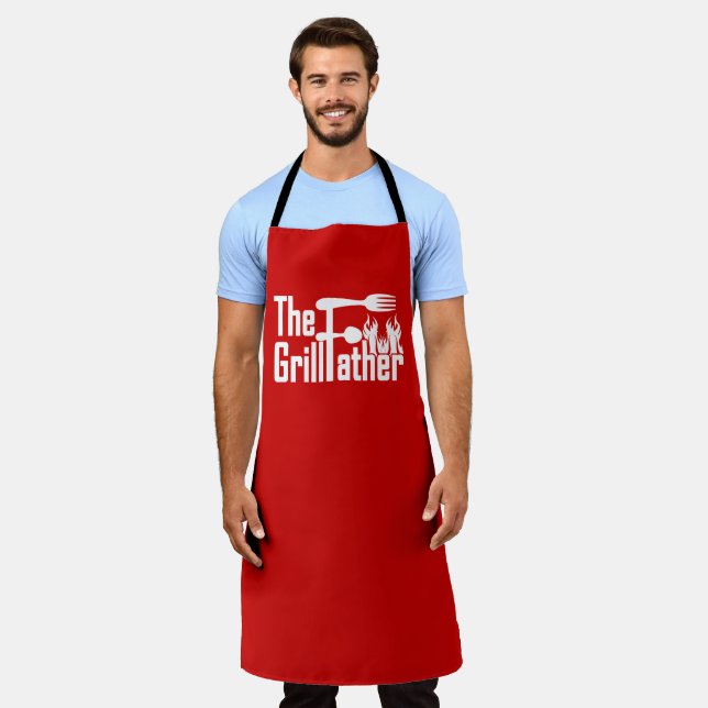 Grill Father Apron (Worn)