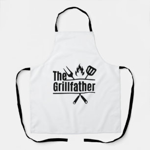 GRILL FATHER OVEN MITT AND POT HOLDER APRON