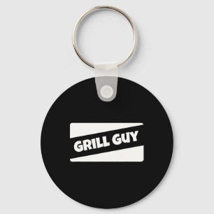 Grill Guy Summer Bbq Barbecue Meat Grilling Dad Sm Key Ring