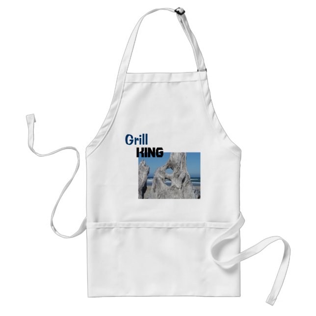 Grill King BBQ apron Dad Men's aprons Barbeque (Front)