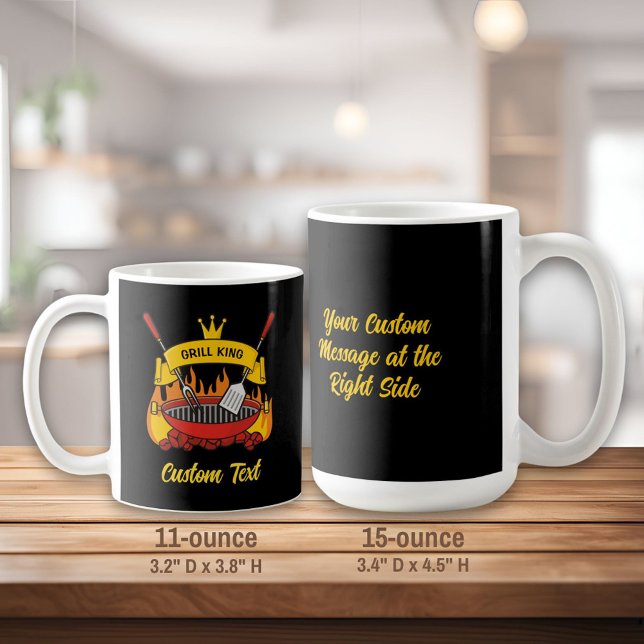 Grill King Coffee Mug (Creator Uploaded)