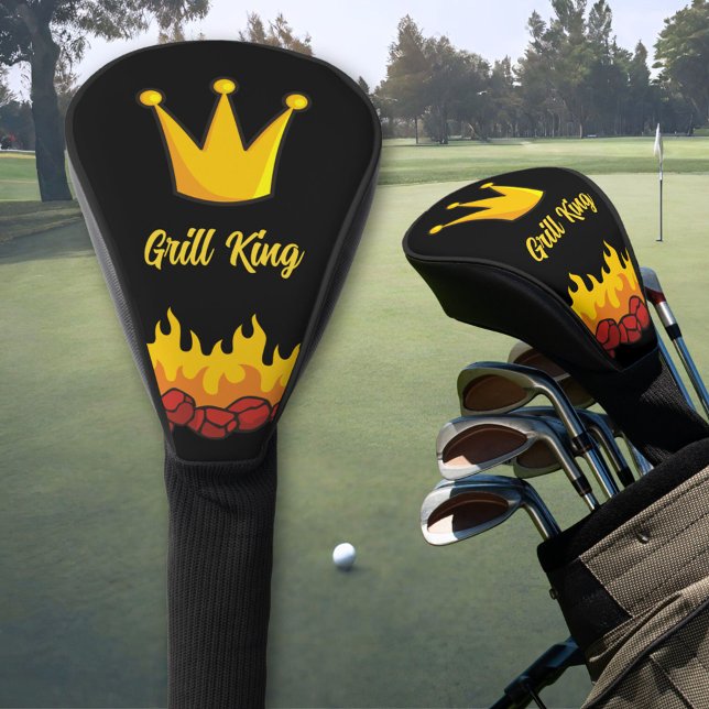 Grill King Crown Golf Head Cover (Creator Uploaded)