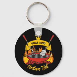 Grill King Key Ring