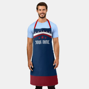 Grill Like a Patriot: American Flag BBQ Apron