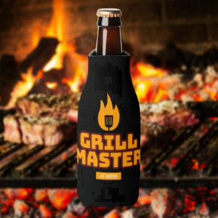 Grill Master At Work Bottle Cooler