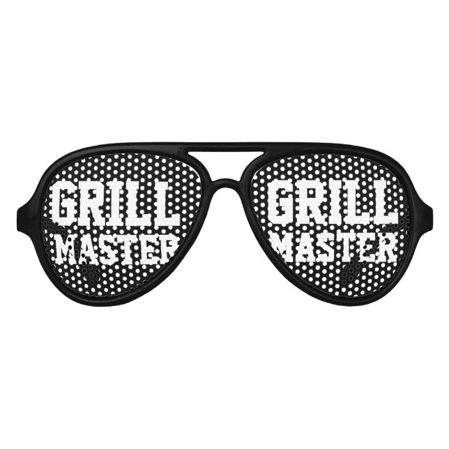 Grill Master BBQ party shades | Sunglasses for men (Front)