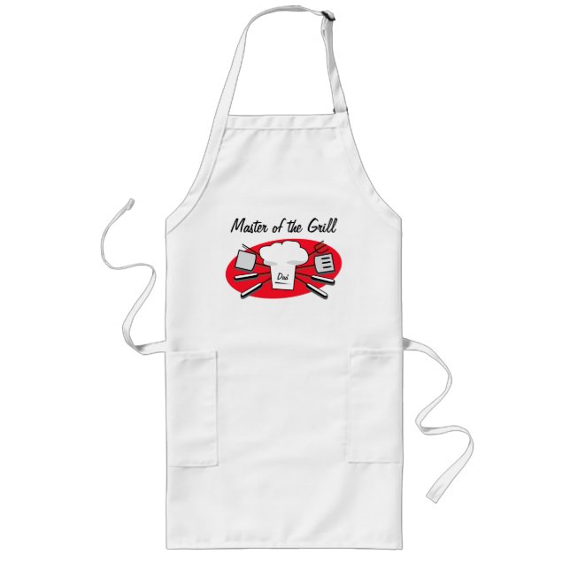 Grill Master BBQ Tools Long Apron (Front)
