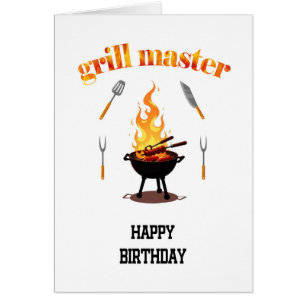 Grill Master Birthday 