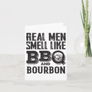 Grill Master Chef Grilling Byrbecue Lover Bbq And Card