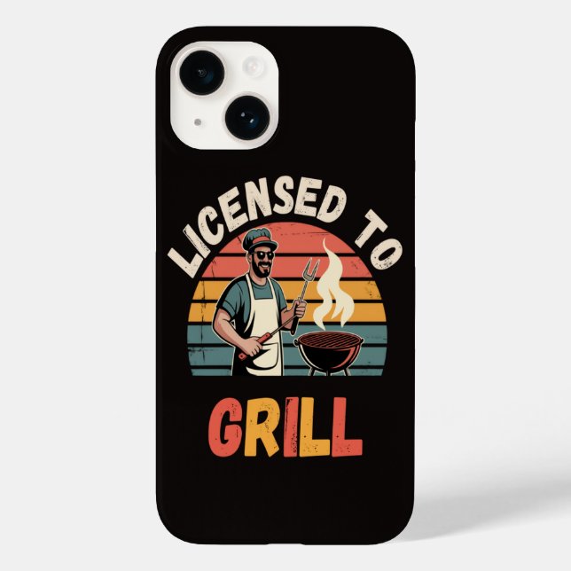 Grill Master Dad Case-Mate iPhone Case (Back)