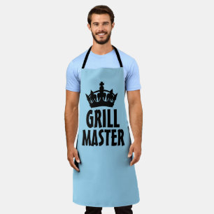 GRILL MASTER DAD FATHER'S DAY FUNNY APRON