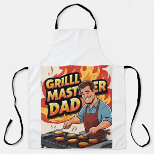 Grill Master Dad Smoky BBQ  Apron