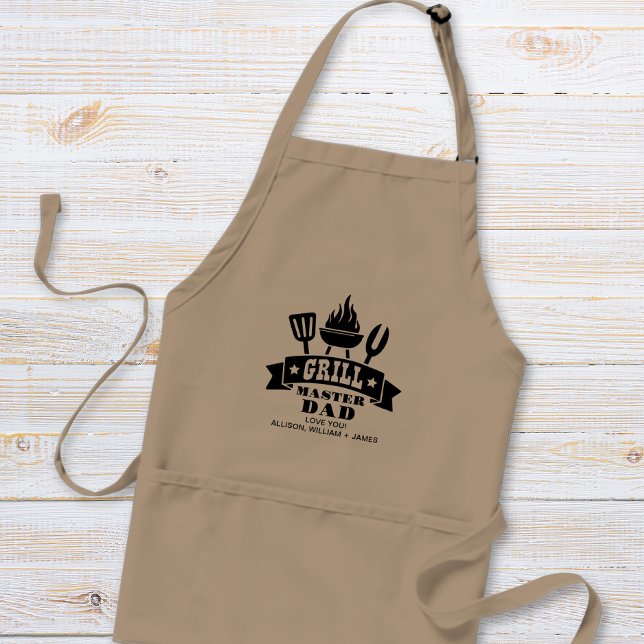Grill Master Dad Standard Apron (Creator Uploaded)