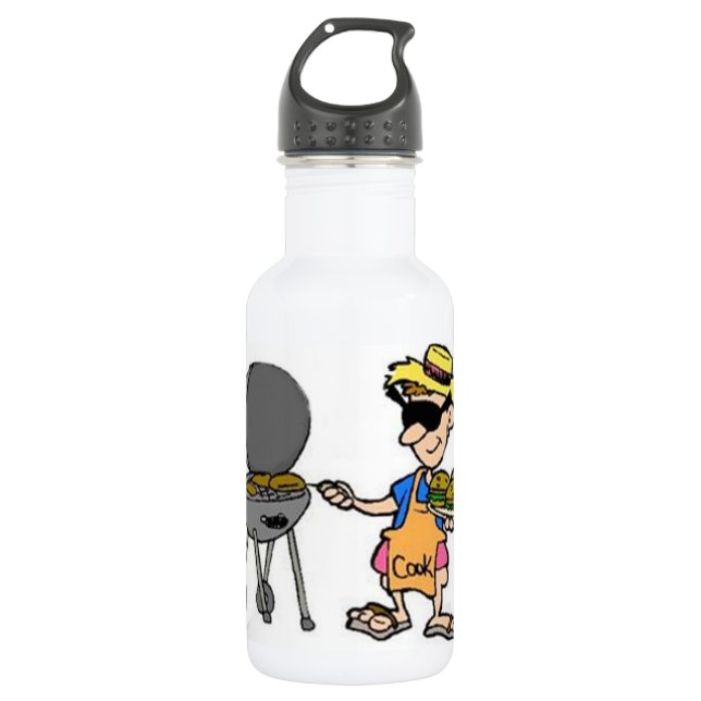 ***GRILL MASTER DAD WATER BOTTLE*** 532 ML WATER BOTTLE (Front)