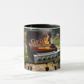 GRILL MASTER FATHERS' DAY custom Mug