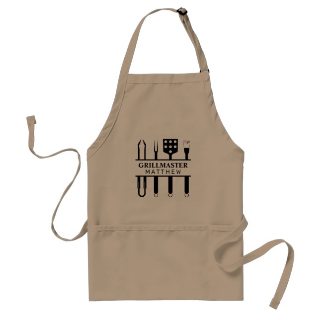 Grill Master fathers day Standard Apron (Front)